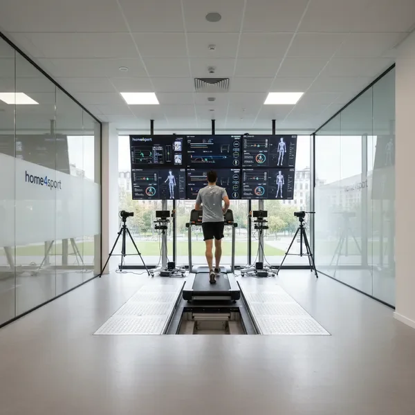 מעבדת ריצה מקצועית עם ציוד מתקדם